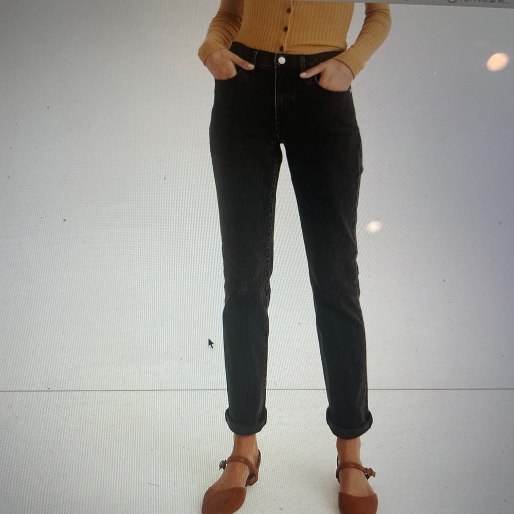 MADEWELL petite slim boyjean in lunar wash 26